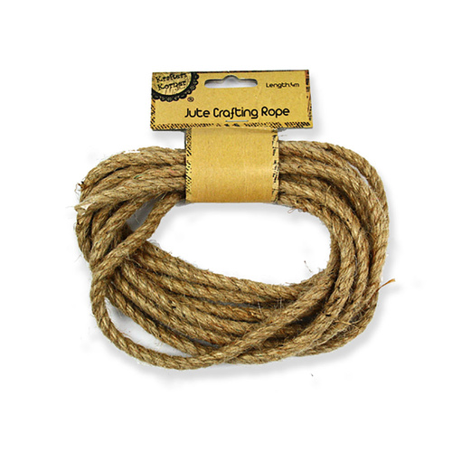 Jute Craft Handle Rope 6mm x 4m KK